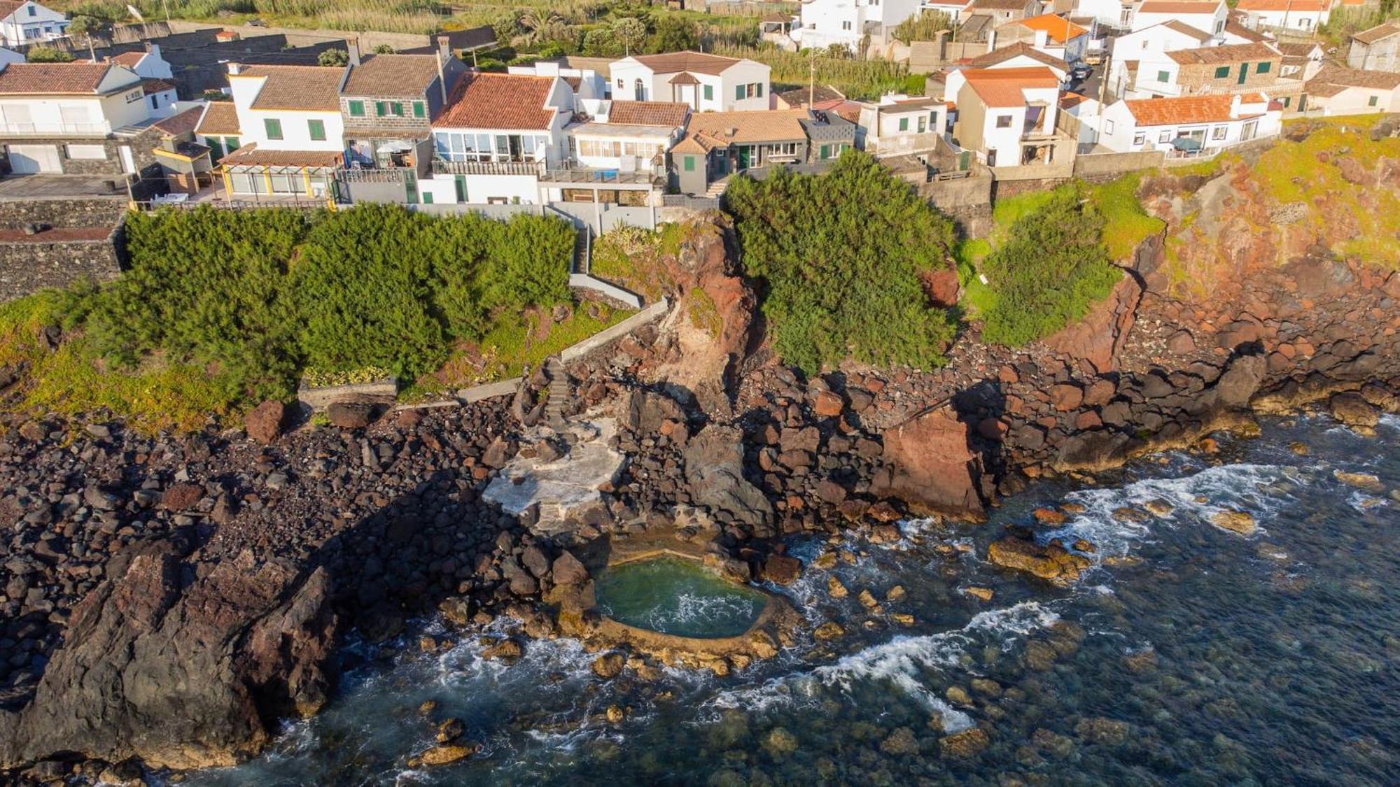 Mosteiros Natural Pool House Villa Eksteriør billede