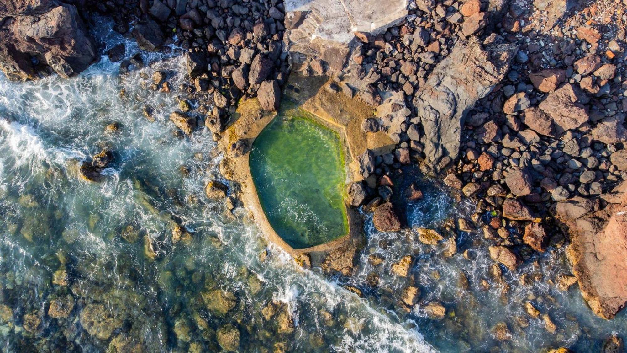 Mosteiros Natural Pool House Eksteriør billede